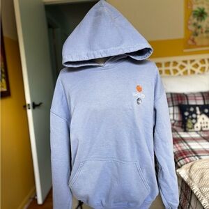 Men's Blue Hoodie Sweater